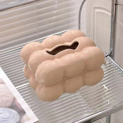🌸Ceramic Tissue Holder with Drawer – Napkin & Paper Towel Organizer🌸